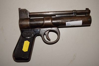 Lot 75 - A Webley air pistol