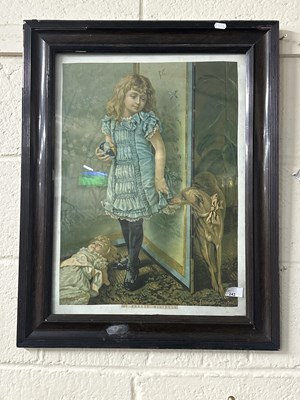 Lot 243 - Victorian chromolithograph print My Pretty...