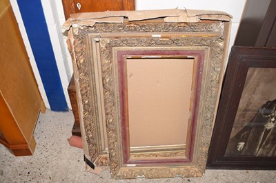 Lot 248 - Two gilt finish picture frames requiring...