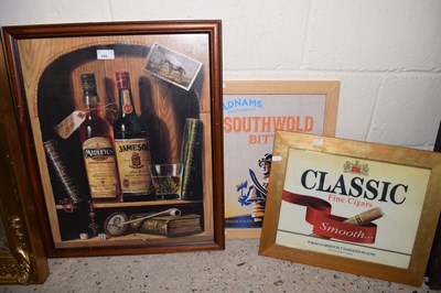 Lot 269 - Three reproduction pub advertising pictures