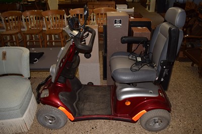 Lot 278 - A red mobility scooter retailed by NBR Scooter...