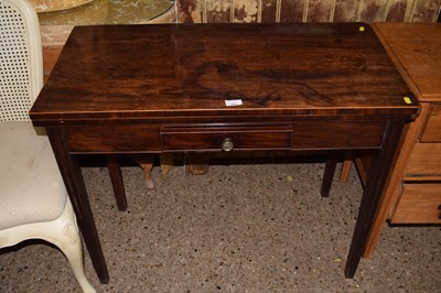 Lot 316 - An early 19th Century mahogany folding tea...