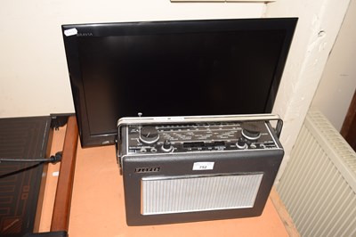 Lot 752 - A Hacker Sovereign II radio and a Sony Bravia...
