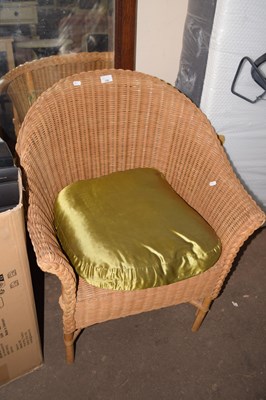Lot 759 - A wicker chair