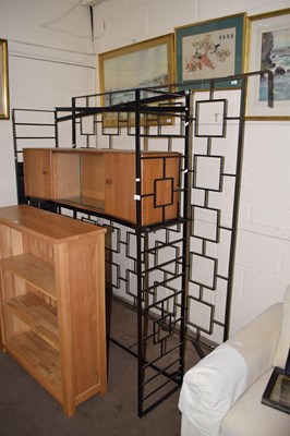 Lot 767 - A contemporary Ladderax style shelving unit