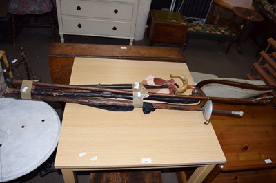 Lot 780 - Mixed lot of walking sticks