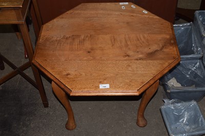 Lot 799 - An octagonal low coffee table