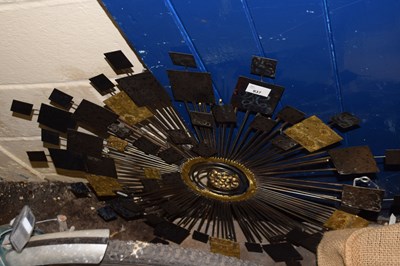 Lot 937 - Abstract metal wall art