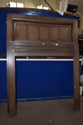 Lot 856 - Oak fire surround