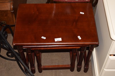 Lot 810 - Set of nesting tables