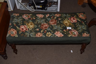 Lot 834 - Needlepoint covered stool