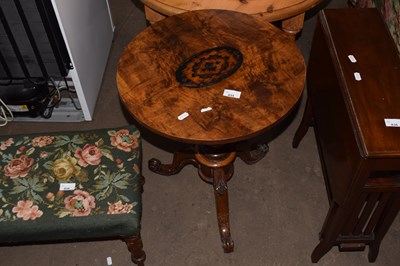 Lot 835 - Round side table