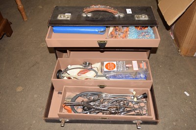 Lot 851 - Two Dr's cases and assorted medical contents