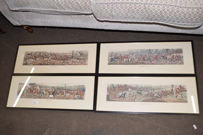Lot 861 - A set of four sporting prints