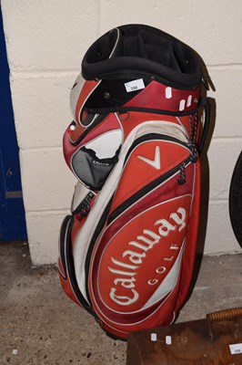 Lot 358 - A Callaway golf bag