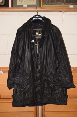 Lot 367 - A Barbour Border wax jacket, size 42/107cm