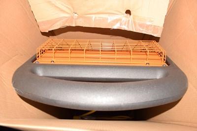 Lot 391 - A Rhino infrared heater together with a stretcher