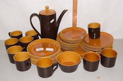 Lot 521 - Mixed lot of Intone coffee cups, saucers, pot etc