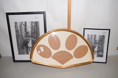 Lot 576 - Three various modern picture frames