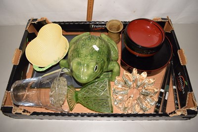 Lot 614 - Mixed Lot: Various ceramics, glass wares and...