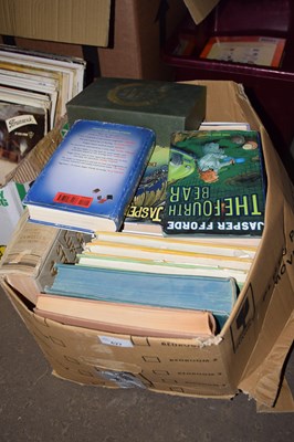 Lot 627 - One box of various books including children's...