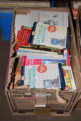Lot 639 - Box of various books and Ordnance Survey maps