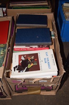 Lot 640 - Box of various books largely relating to health