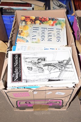 Lot 643 - Mixed lot of books including music, health and...