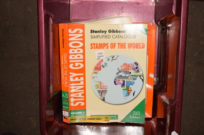 Lot 646 - A box of Stanley Gibbons Stamp collecting books