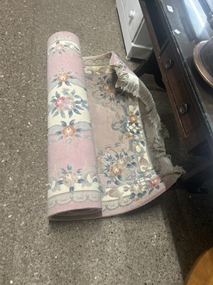 Lot 334 - A Chinese washed wool carpet