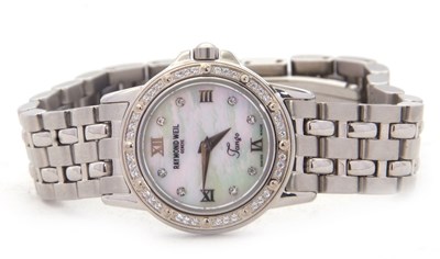 Lot 299 - A Raymond Weil Tango ladies watch, quartz...