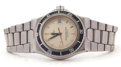 Lot 306 - A ladies Omega Seamaster 120M quartz 1380...