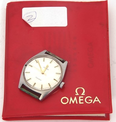 Lot 315 - An Omega Geneve gents watch reference 135.041,...