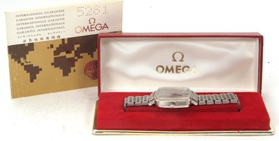 Lot 316 - An Omega Geneve automatic gents watch with box...