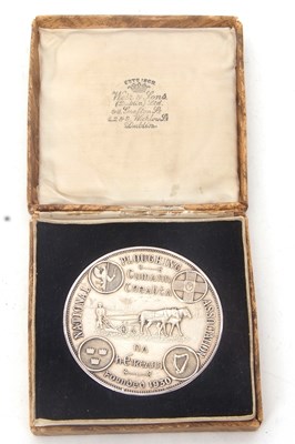 Lot 152 - The National Ploughing Association silver...