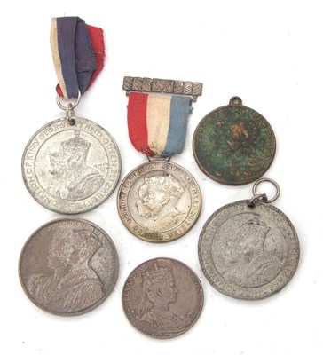 Lot 162 - Mixed Lot:  Three George VI and Queen...