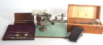 Lot 333 - A watchmakers laithe