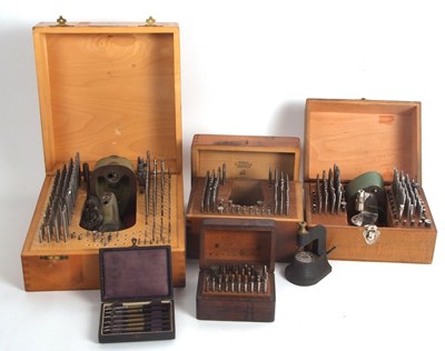 Lot 337 - A selection of various watchmaking staking tools