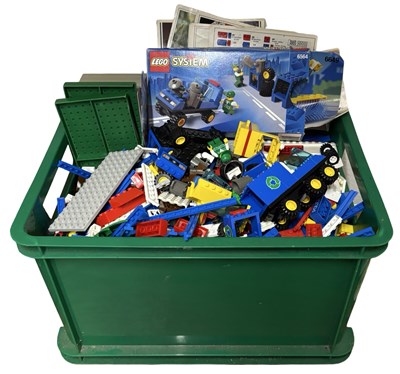 Lot 280 - One box of various 1980s/1990s Lego System...