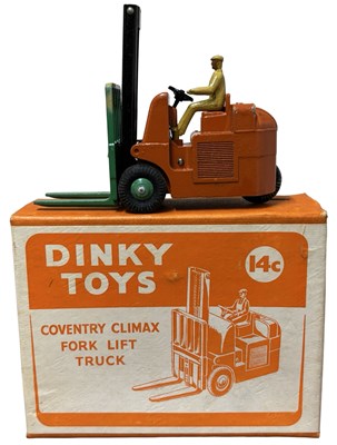 Lot 127 - A boxed Dinky Toys 14c Coventry Climax Fork...