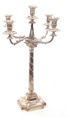 Lot 248 - A large early 20th Century silver plated...