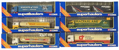 Lot 156 - A groups of various boxed Corgi Superhaulers