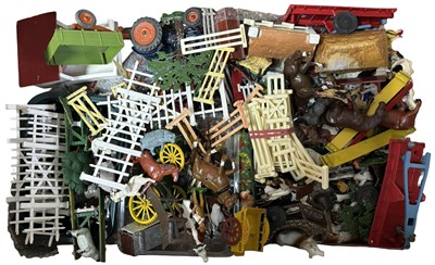 Lot 241 - A large collection of various plastic and...