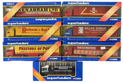Lot 155 - A groups of various boxed Corgi Heavy Haulage...