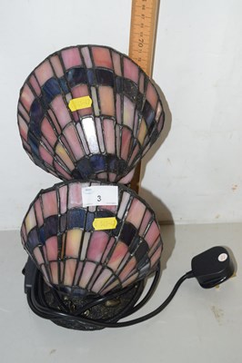 Lot 3 - Modern Deco-style Shell Table Lamp