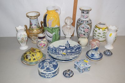 Lot 5 - Qty various decorative Ceramics inc Delft...