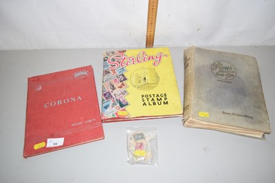 Lot 59 - Stamp Albums & contents.