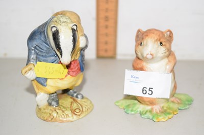 Lot 65 - Three Beswick Beatrix Potter Figures, "Timmy...