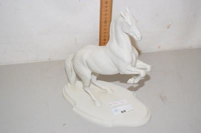 Lot 89 - A Franklin porcelain model of a horse, Levad
