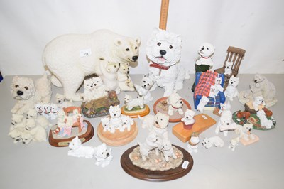 Lot 154 - Various models, Higland terriors and Polar bears